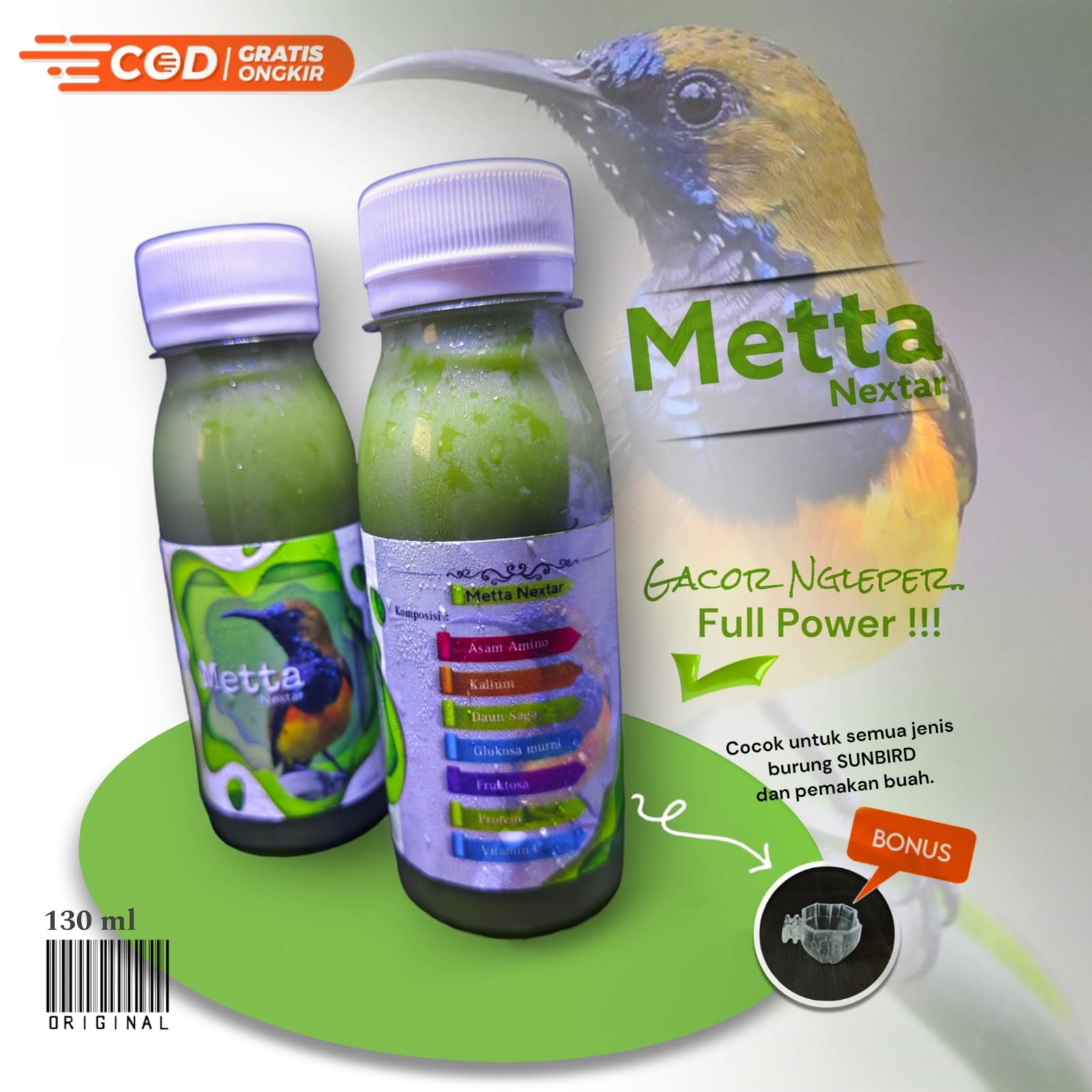 Vitamin & pakan burung