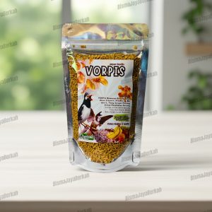 PAKAN BURUNG MURAI BATU KACER JALAK TRUCUKAN VOER BURUNG VORPIS  PLUS MADU KEMASAN BARU